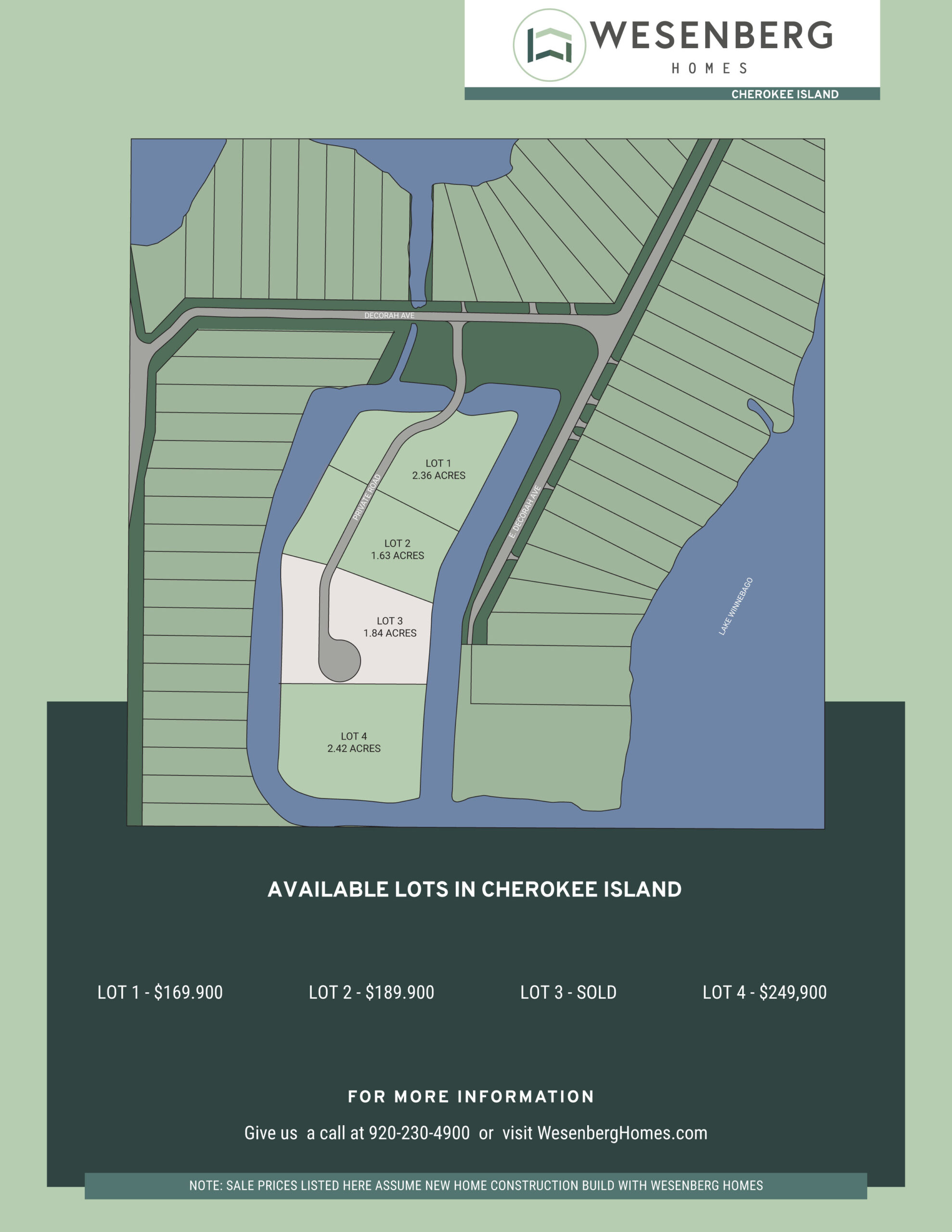 Cherokee Island – Lake Lots for Sale